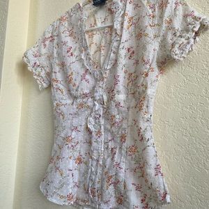 Rampage Floral Blouse